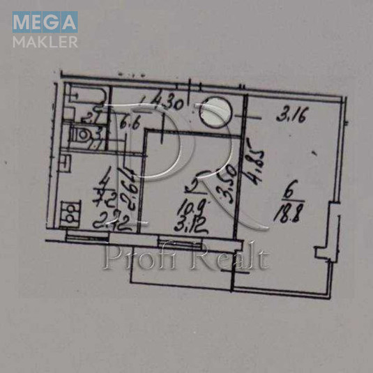 Продаж 2 кімнатної квартири (48/30/7), 4 пов. 9 пов. будинку, <a class="location-link" href="/kiev/" title="Недвижимость Київ">Київ</a>, <a class="location-link" href="/kiev/shevchenkovskij/" title="Недвижимость Шевченківський район">Шевченківський р-н</a>, Парково-Сирецька вулиця, 4А (изображение 20)