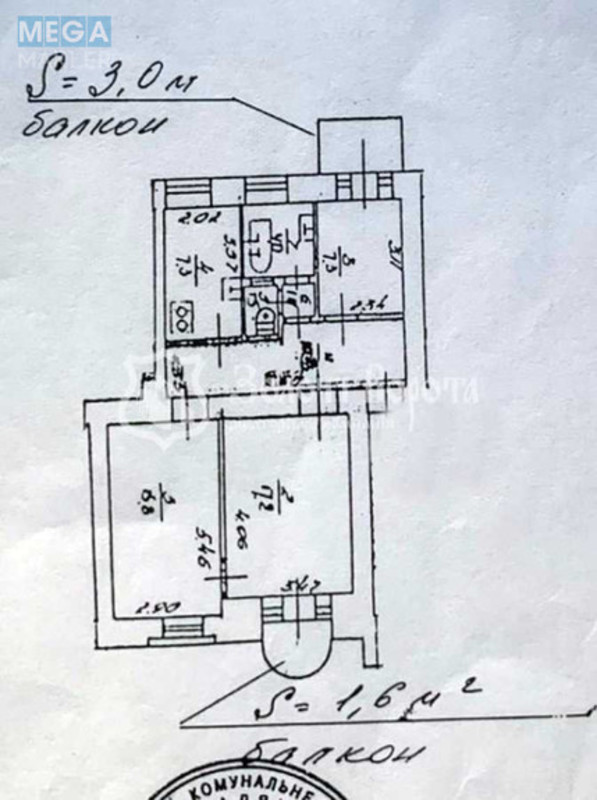 Продаж 3 кімнатної квартири (65,8/40,3/7,3), 3 пов. 5 пов. будинку, <a class="location-link" href="/kiev/" title="Недвижимость Київ">Київ</a>, <a class="location-link" href="/kiev/shevchenkovskij/" title="Недвижимость Шевченківський район">Шевченківський р-н</a>, Бульварно-Кудрявська вул., 45б (изображение 10)