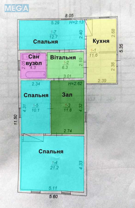 Продаж дома, 1&nbsp; поверх, 78&nbsp;кв.м, 3&nbsp;кімнати, ділянка 51&nbsp;сотка, <a class="location-link" href="/obuhovichi/" title="Недвижимость Обуховичі">Обуховичі</a>, провулок Дружби, 9 (изображение 11)