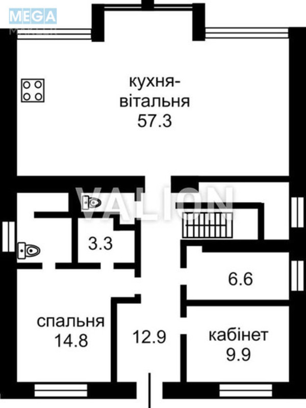 Продаж дома, 2&nbsp;поверху, 182&nbsp;кв.м, 5&nbsp;кімнат, ділянка 8&nbsp;соток, <a class="location-link" href="/roslavichi/" title="Недвижимость Рославичі">Рославичі</a>, Георгіівська, 7 (изображение 14)