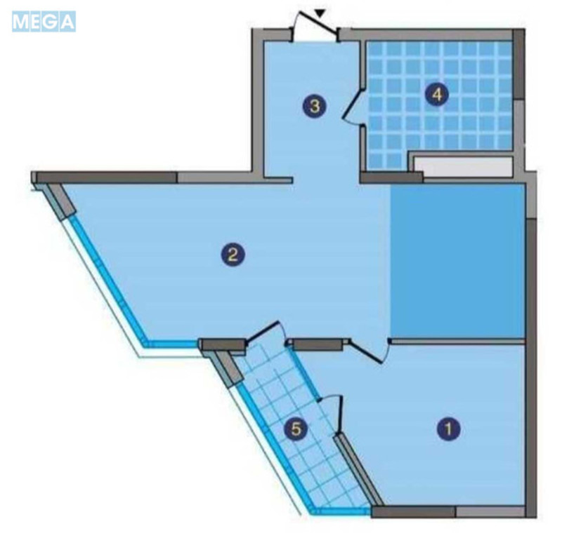 Продаж 1 кімнатної квартири (64/14/31), 25 пов. 25 пов. будинку, <a class="location-link" href="/kiev/" title="Недвижимость Київ">Київ</a>, <a class="location-link" href="/kiev/darnickij/" title="Недвижимость Дарницький район">Дарницький р-н</a>, Зарічна вул., 8 (изображение 2)