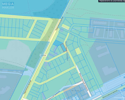 Продажа участка, 8&nbsp;соток, участок под жилую застройку, <a class="location-link" href="/kiev/" title="Недвижимость Київ">Київ</a>, <a class="location-link" href="/kiev/desnyanskij/" title="Недвижимость Деснянський район">Деснянський р-н</a>, Милославська вул. (изображение 2)