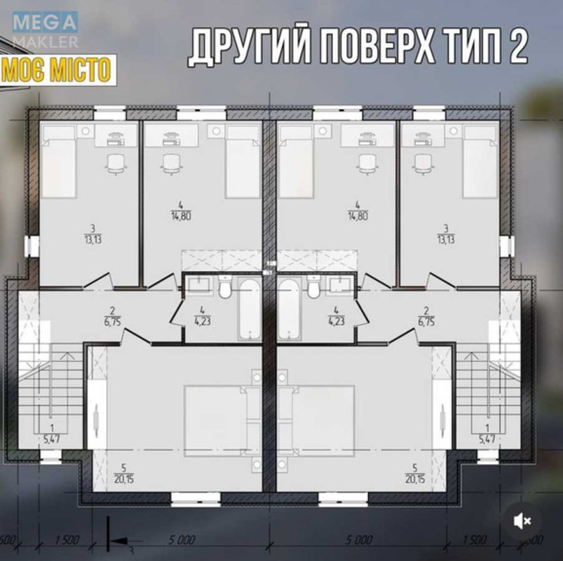 Продаж дома, 2&nbsp;поверху, 124&nbsp;кв.м, 4&nbsp;кімнати, ділянка 3&nbsp;сотки, <a class="location-link" href="/neteshin/" title="Недвижимость Нетішин">Нетішин</a>, Старонетішинська, 7/12 (изображение 7)