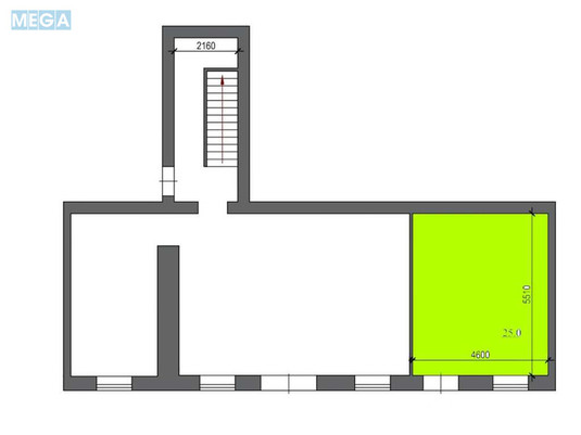 Продаж комерційної нерухомості, 25&nbsp;кв.м, под магазин, <a class="location-link" href="/kiev/" title="Недвижимость Київ">Київ</a>, <a class="location-link" href="/kiev/pecherskij/" title="Недвижимость Печерський район">Печерський р-н</a>, Джона Маккейна вул., 28/25 (изображение 5)