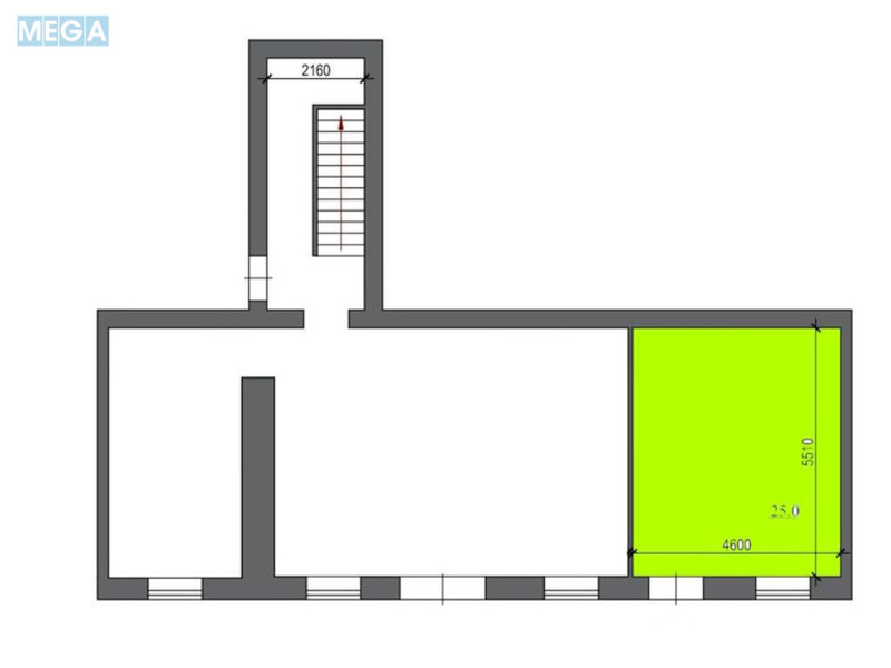 Продаж комерційної нерухомості, 25&nbsp;кв.м, под магазин, <a class="location-link" href="/kiev/" title="Недвижимость Київ">Київ</a>, <a class="location-link" href="/kiev/pecherskij/" title="Недвижимость Печерський район">Печерський р-н</a>, Джона Маккейна вул., 28/25 (изображение 5)