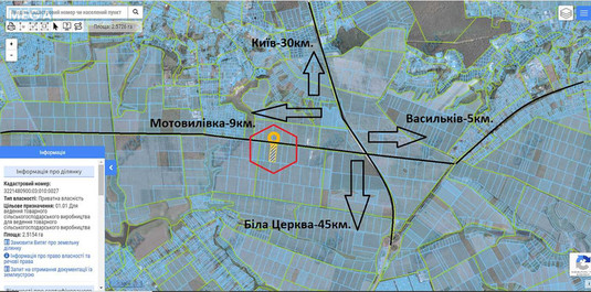 Продажа участка, 251&nbsp;сотка, земля сельскохозяйственного назначения, <a class="location-link" href="/velikaya-soltanovka/" title="Недвижимость Велика Солтанівка">Велика Солтанівка</a>, Центральна (изображение 3)