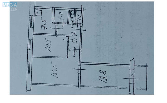Продаж 3 кімнатної квартири (62/43/7), 4 пов. 9 пов. будинку, <a class="location-link" href="/kiev/" title="Недвижимость Київ">Київ</a>, <a class="location-link" href="/kiev/shevchenkovskij/" title="Недвижимость Шевченківський район">Шевченківський р-н</a>, Бакинська вул., 37 (изображение 9)