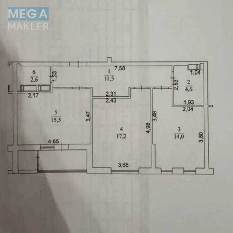 Продаж 2 кімнатної квартири (70/31/16), 18 пов. 24 пов. будинку, <a class="location-link" href="/kiev/" title="Недвижимость Київ">Київ</a>, <a class="location-link" href="/kiev/darnickij/" title="Недвижимость Дарницький район">Дарницький р-н</a>, Канальна вулиця, 8Б (изображение 18)