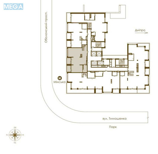 Продаж 5 кімнатної квартири (336,8/220/28), 25 пов. 27 пов. будинку, <a class="location-link" href="/kiev/" title="Недвижимость Київ">Київ</a>, <a class="location-link" href="/kiev/obolonskij/" title="Недвижимость Оболонський район">Оболонський р-н</a>, Оболонский просп., 26 (изображение 13)