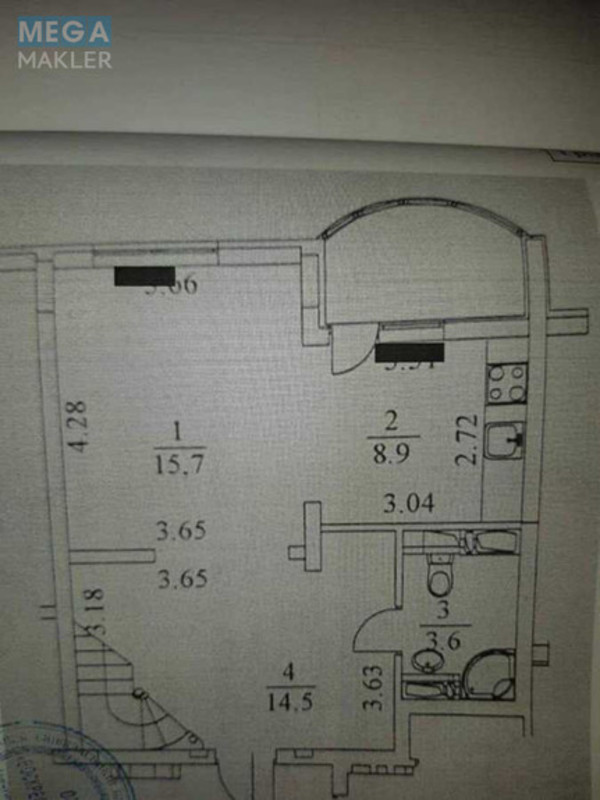 Оренда 4 кімнатні квартири, <a class="location-link" href="/kiev/" title="Недвижимость Київ">Київ</a>, <a class="location-link" href="/kiev/dneprovskij/" title="Недвижимость Дніпровський район">Дніпровський р-н</a>, Воскресенська вул., 14Б (изображение 19)