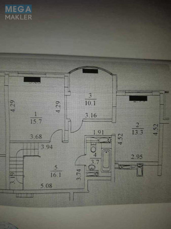 Оренда 4 кімнатні квартири, <a class="location-link" href="/kiev/" title="Недвижимость Київ">Київ</a>, <a class="location-link" href="/kiev/dneprovskij/" title="Недвижимость Дніпровський район">Дніпровський р-н</a>, Воскресенська вул., 14Б (изображение 20)