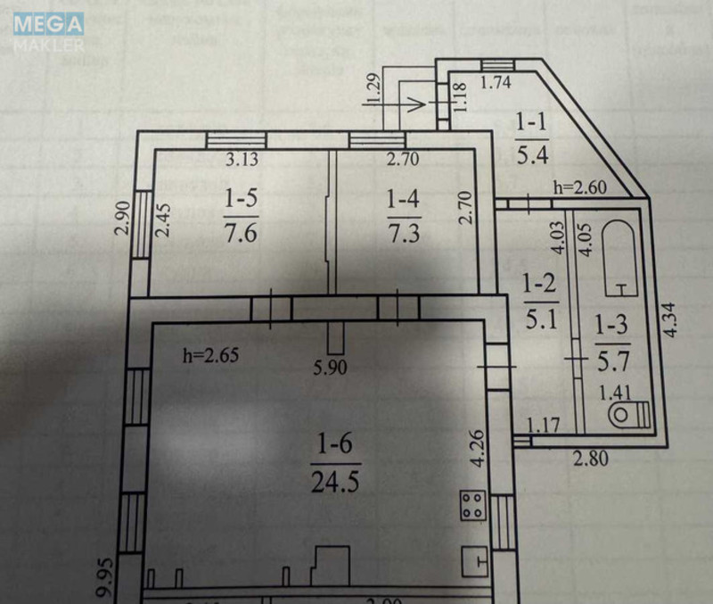 Продаж дома, 1&nbsp; поверх, 56&nbsp;кв.м, 3&nbsp;кімнати, ділянка 8&nbsp;соток, <a class="location-link" href="/dnepropetrovsk/" title="Недвижимость Дніпра">Дніпро</a>, Арктическая (изображение 10)
