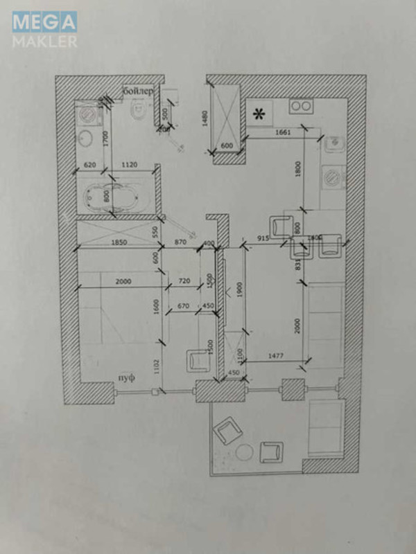 Продаж 1 кімнатної квартири (40/20/15), 4 пов. 9 пов. будинку, <a class="location-link" href="/kiev/" title="Недвижимость Київ">Київ</a>, <a class="location-link" href="/kiev/svyatoshinskij/" title="Недвижимость Святошинський район">Святошинський р-н</a>, Берестейський просп., 139 (изображение 5)
