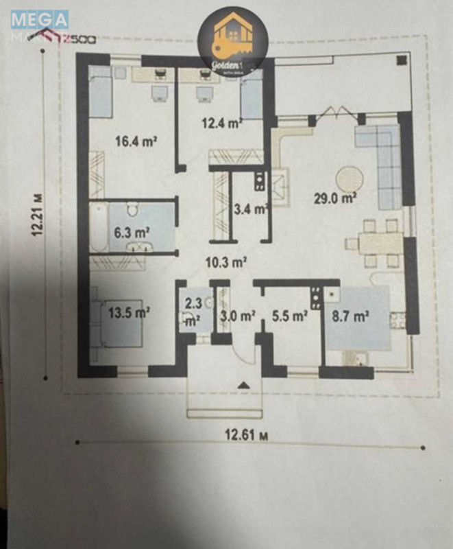 Продаж дома, 1&nbsp; поверх, 100&nbsp;кв.м, 3&nbsp;кімнати, ділянка 10&nbsp;соток, <a class="location-link" href="/revnoe-selo/" title="Недвижимость Ревне">Ревне</a>, Новоселів (изображение 23)