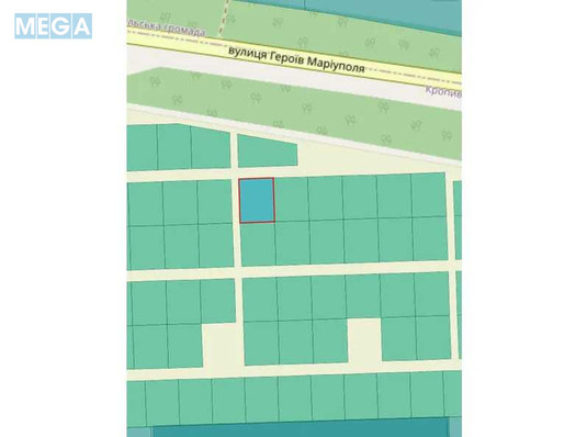 Продажа участка, 9,10&nbsp;соток, участок под жилую застройку, <a class="location-link" href="/kirovograd/" title="Недвижимость Кіровоград">Кіровоград</a>, вул. Гвардійська, 26 (изображение 3)