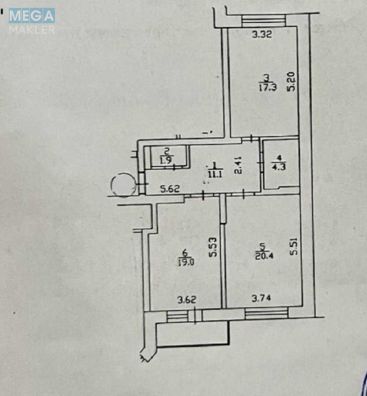 Оренда 2 кімнатної квартири, <a class="location-link" href="/kiev/" title="Недвижимость Київ">Київ</a>, <a class="location-link" href="/kiev/darnickij/" title="Недвижимость Дарницький район">Дарницький р-н</a>, Анни Ахматової вул., 35А (изображение 21)