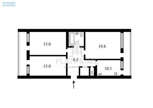 Продаж 3 кімнатної квартири (80,7/49/10,1), 3 пов. 9 пов. будинку, <a class="location-link" href="/kiev/" title="Недвижимость Київ">Київ</a>, <a class="location-link" href="/kiev/shevchenkovskij/" title="Недвижимость Шевченківський район">Шевченківський р-н</a>, Обсерваторна вул., 12А (изображение 11)