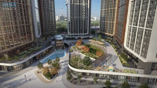 Продаж 2 кімнатної квартири (76/33/18), 15 пов. 25 пов. будинку, <a class="location-link" href="/kiev/" title="Недвижимость Київ">Київ</a>, <a class="location-link" href="/kiev/shevchenkovskij/" title="Недвижимость Шевченківський район">Шевченківський р-н</a>, Дегтярівська вул., 25е (изображение 6)