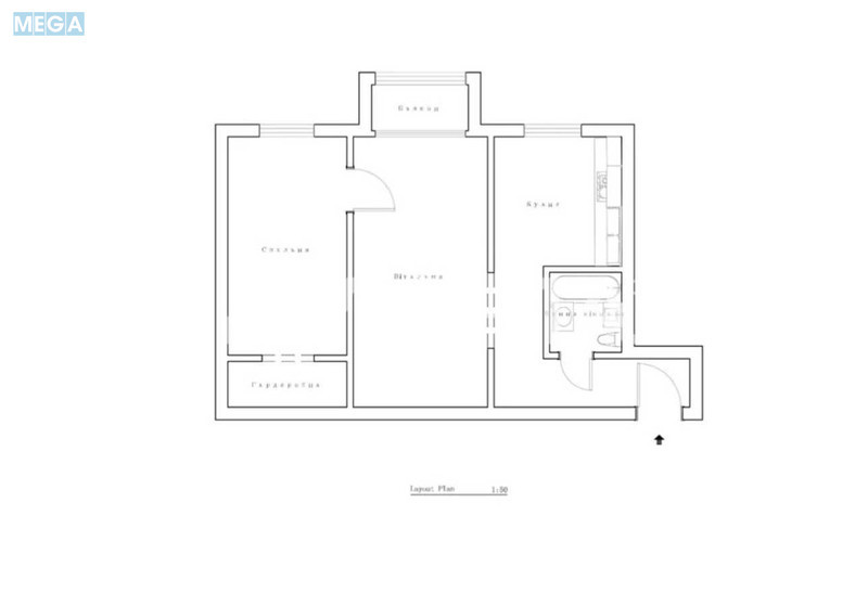 Оренда 2 кімнатної квартири, <a class="location-link" href="/kiev/" title="Недвижимость Київ">Київ</a>, <a class="location-link" href="/kiev/solomenskij/" title="Недвижимость Солом'янський район">Солом'янський р-н</a>, Вацлава Гавела бульв., 81 (изображение 15)