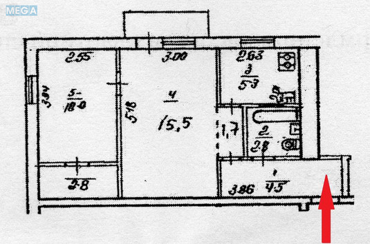 Оренда 2 кімнатної квартири, <a class="location-link" href="/kiev/" title="Недвижимость Київ">Київ</a>, <a class="location-link" href="/kiev/svyatoshinskij/" title="Недвижимость Святошинський район">Святошинський р-н</a>, Победы просп., 79 (изображение 25)
