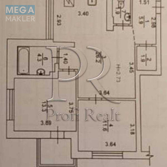 Продаж 2 кімнатної квартири (68/41/26), 21 пов. 26 пов. будинку, <a class="location-link" href="/kiev/" title="Недвижимость Київ">Київ</a>, <a class="location-link" href="/kiev/dneprovskij/" title="Недвижимость Дніпровський район">Дніпровський р-н</a>, Краківська вулиця, 27 (изображение 19)