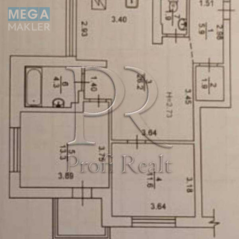 Продаж 2 кімнатної квартири (68/41/26), 21 пов. 26 пов. будинку, <a class="location-link" href="/kiev/" title="Недвижимость Київ">Київ</a>, <a class="location-link" href="/kiev/dneprovskij/" title="Недвижимость Дніпровський район">Дніпровський р-н</a>, Краківська вулиця, 27 (изображение 19)