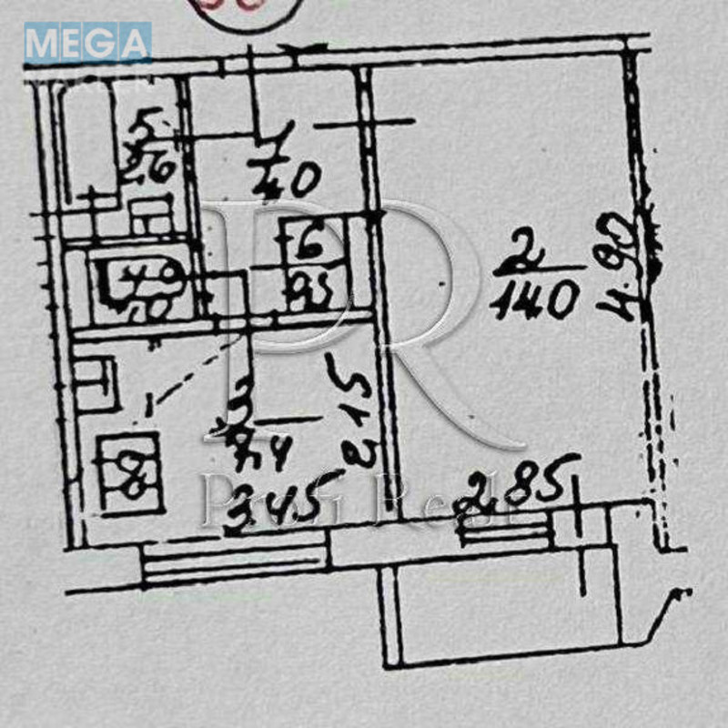 Продаж 1 кімнатної квартири (31/14/7), 7 пов. 9 пов. будинку, <a class="location-link" href="/kiev/" title="Недвижимость Київ">Київ</a>, <a class="location-link" href="/kiev/svyatoshinskij/" title="Недвижимость Святошинський район">Святошинський р-н</a>, Булгакова вулиця, 8 (изображение 16)