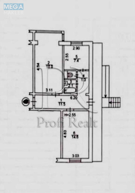Продаж окремої будівлі/побудови, 60&nbsp;кв.м, <a class="location-link" href="/kiev/" title="Недвижимость Київ">Київ</a>, <a class="location-link" href="/kiev/dneprovskij/" title="Недвижимость Дніпровський район">Дніпровський р-н</a>, Амвросія Бучми вул., 1 (изображение 8)