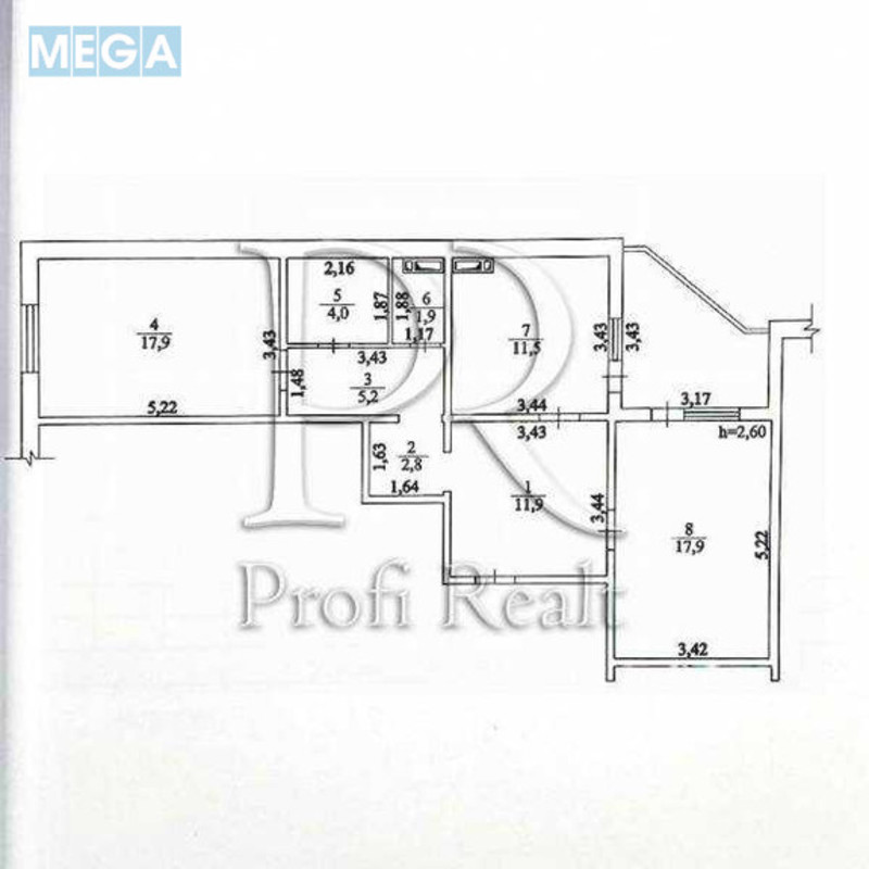 Продаж 2 кімнатної квартири (77/36/12), 13 пов. 25 пов. будинку, <a class="location-link" href="/kiev/" title="Недвижимость Київ">Київ</a>, <a class="location-link" href="/kiev/obolonskij/" title="Недвижимость Оболонський район">Оболонський р-н</a>, Коноплянська вулиця, 22 (изображение 15)