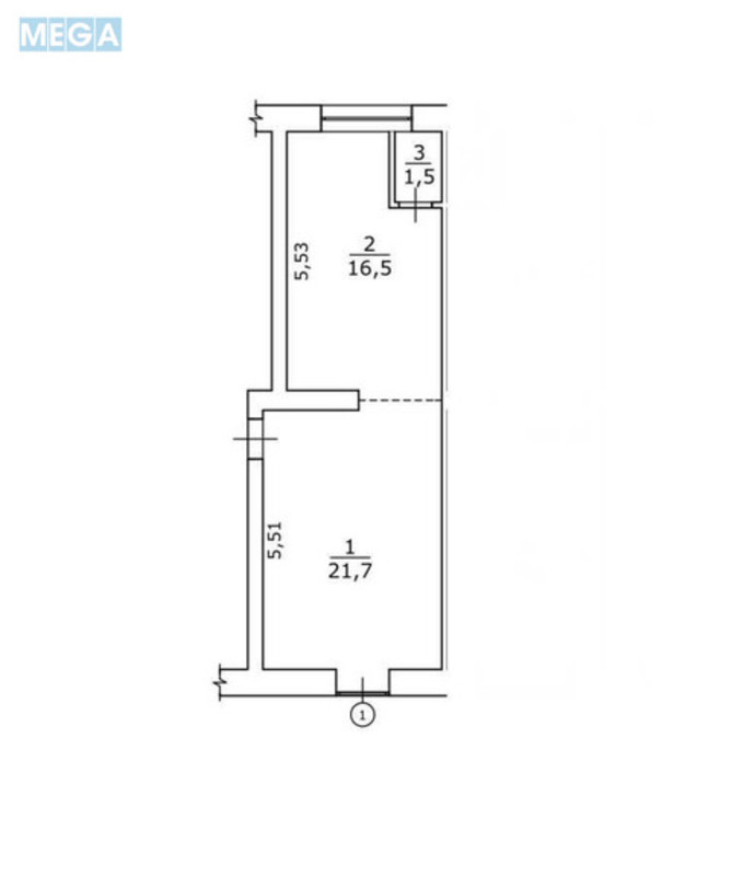 Оренда комерційної нерухомості, 40&nbsp;кв.м, под магазин, <a class="location-link" href="/kiev/" title="Недвижимость Київ">Київ</a>, <a class="location-link" href="/kiev/pecherskij/" title="Недвижимость Печерський район">Печерський р-н</a>, Німанська вул. (изображение 5)