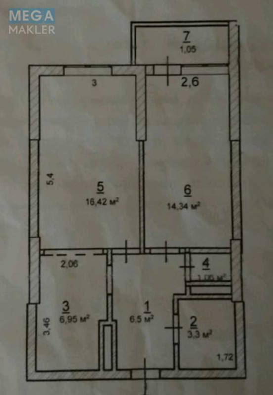 Продаж 2 кімнатної квартири (49/30/7), 11 пов. 27 пов. будинку, <a class="location-link" href="/kiev/" title="Недвижимость Київ">Київ</a>, <a class="location-link" href="/kiev/dneprovskij/" title="Недвижимость Дніпровський район">Дніпровський р-н</a>, Лобачевського пров., 7 (изображение 18)