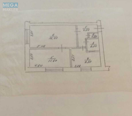 Продаж 2 кімнатної квартири (42/?/7), 2 пов. 2 пов. будинку, <a class="location-link" href="/brovary/" title="Недвижимость Бровари">Бровари</a>, Оболонська (изображение 15)