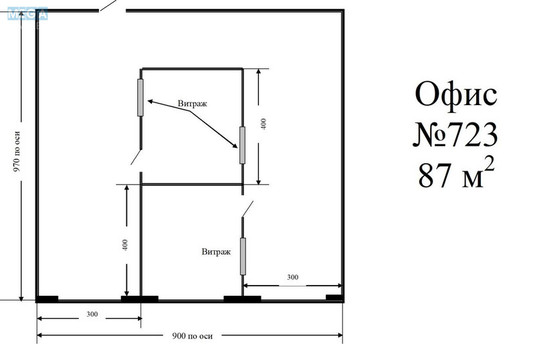 Оренда комерційної нерухомості, 87&nbsp;кв.м, под офис, <a class="location-link" href="/kiev/" title="Недвижимость Київ">Київ</a>, <a class="location-link" href="/kiev/podolskij/" title="Недвижимость Подільський район">Подільський р-н</a>, Викентия Хвойки ул., 18/14 (изображение 9)