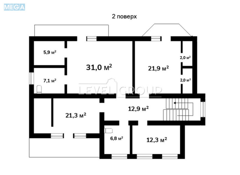 Продаж дома, 2&nbsp;поверху, 275&nbsp;кв.м, 5&nbsp;кімнат, ділянка 12&nbsp;соток, <a class="location-link" href="/mihajlovka-rubezhovka/" title="Недвижимость Михайлівка-Рубежівка">Михайлівка-Рубежівка</a>, Ясна, 4 (изображение 22)