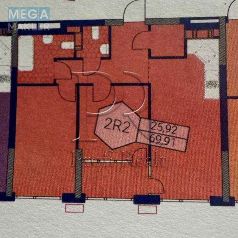 Продаж 2 кімнатної квартири (70/26/17), 3 пов. 26 пов. будинку, <a class="location-link" href="/kiev/" title="Недвижимость Київ">Київ</a>, <a class="location-link" href="/kiev/darnickij/" title="Недвижимость Дарницький район">Дарницький р-н</a>, Причальна вулиця, 10 (изображение 12)
