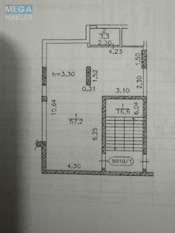 Оренда комерційної нерухомості, 60,50&nbsp;кв.м, под магазин, <a class="location-link" href="/kiev/" title="Недвижимость Київ">Київ</a>, <a class="location-link" href="/kiev/darnickij/" title="Недвижимость Дарницький район">Дарницький р-н</a>, Анни Ахматової вул., 22 (изображение 13)