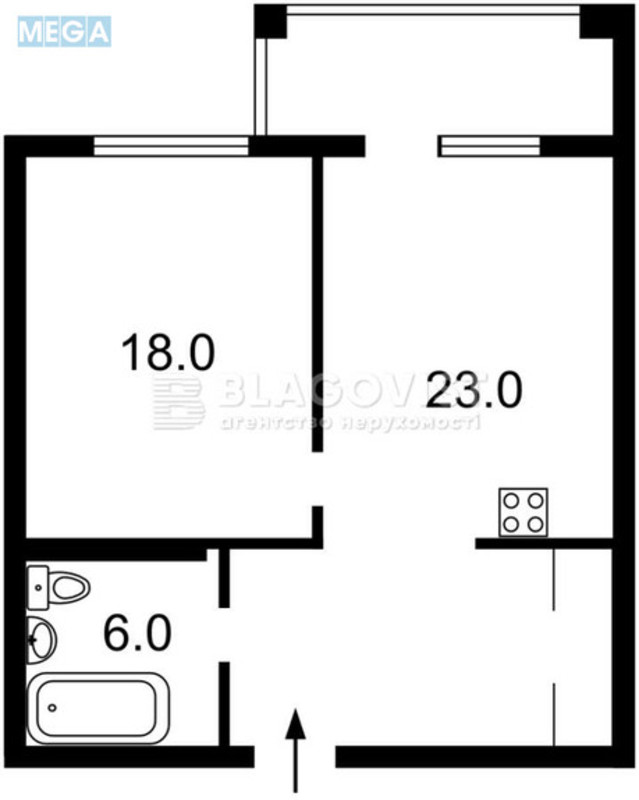 Оренда 2 кімнатної квартири, <a class="location-link" href="/kiev/" title="Недвижимость Київ">Київ</a>, <a class="location-link" href="/kiev/pecherskij/" title="Недвижимость Печерський район">Печерський р-н</a>, Михайла Бойчука вул., 19а (изображение 8)