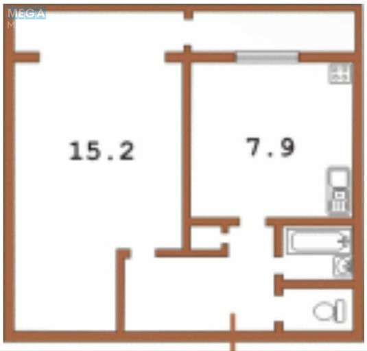 Оренда 1 кімнатної квартири, <a class="location-link" href="/kiev/" title="Недвижимость Київ">Київ</a>, <a class="location-link" href="/kiev/dneprovskij/" title="Недвижимость Дніпровський район">Дніпровський р-н</a>, Міста Шалетт вул., 3 (изображение 19)