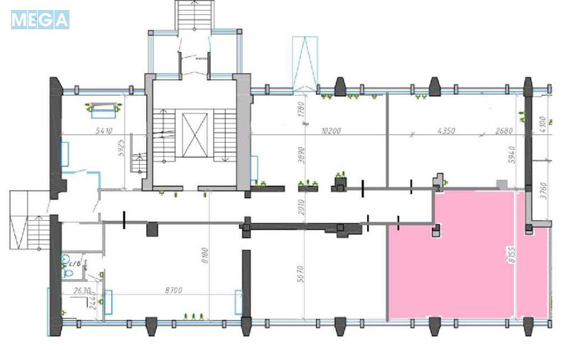Оренда комерційної нерухомості, 74&nbsp;кв.м, под офис, <a class="location-link" href="/kiev/" title="Недвижимость Київ">Київ</a>, <a class="location-link" href="/kiev/dneprovskij/" title="Недвижимость Дніпровський район">Дніпровський р-н</a>, Евгения Сверстюка ул., 11б (изображение 10)