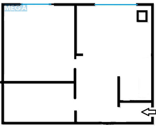 Оренда 2 кімнатної квартири, <a class="location-link" href="/kiev/" title="Недвижимость Київ">Київ</a>, <a class="location-link" href="/kiev/obolonskij/" title="Недвижимость Оболонський район">Оболонський р-н</a>, Героев Днепра ул., 42А (изображение 23)