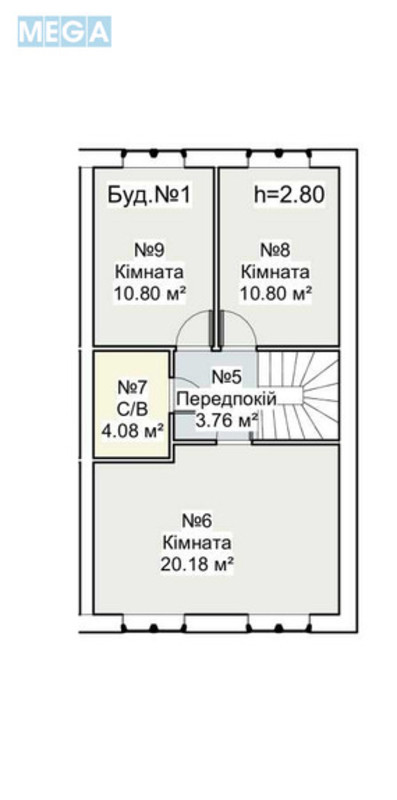 Продаж дома, 2&nbsp;поверху, 100&nbsp;кв.м, 5&nbsp;кімнат, ділянка 1&nbsp;сотка, <a class="location-link" href="/bucha/" title="Недвижимость Буча">Буча</a>, Яремчука, 5 (изображение 19)
