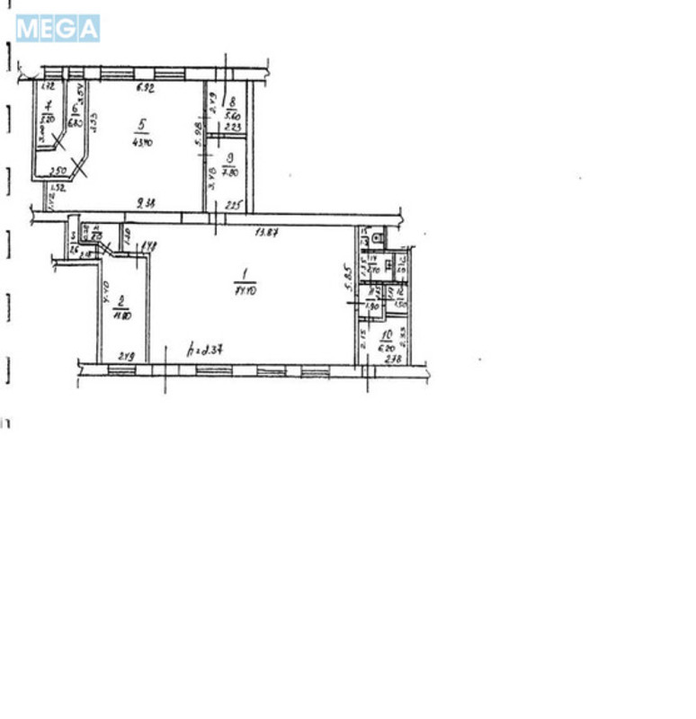Продаж комерційної нерухомості, 175,90&nbsp;кв.м, под магазин, <a class="location-link" href="/nikolaev/" title="Недвижимость Миколаїв">Миколаїв</a>, <a class="location-link" href="/nikolaev/centralnyj/" title="Недвижимость Центрульний район">Центрульний р-н</a>, проспект Миру, 22/2 (изображение 8)