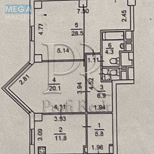 Продаж 3 кімнатної квартири (80/50/12), 20 пов. 25 пов. будинку, <a class="location-link" href="/kiev/" title="Недвижимость Київ">Київ</a>, <a class="location-link" href="/kiev/solomenskij/" title="Недвижимость Солом'янський район">Солом'янський р-н</a>, Генерала Генадія Воробйова вулиця, 13Е (изображение 18)