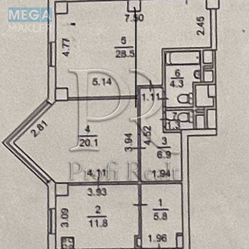 Продаж 3 кімнатної квартири (80/50/12), 20 пов. 25 пов. будинку, <a class="location-link" href="/kiev/" title="Недвижимость Київ">Київ</a>, <a class="location-link" href="/kiev/solomenskij/" title="Недвижимость Солом'янський район">Солом'янський р-н</a>, Генерала Генадія Воробйова вулиця, 13Е (изображение 18)
