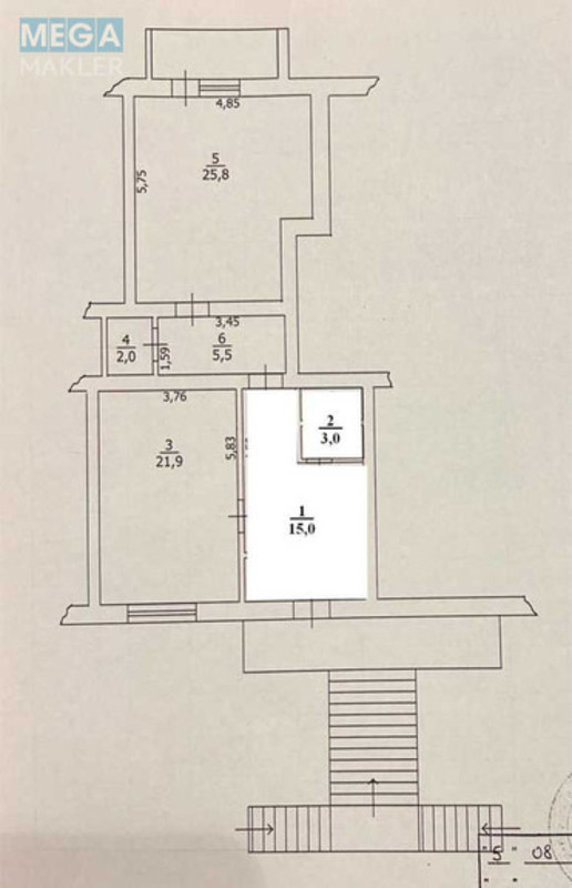 Оренда окремої будівлі/побудови, 73&nbsp;кв.м, <a class="location-link" href="/borispol/" title="Недвижимость Бориспіль">Бориспіль</a>, Головатого, 89 (изображение 3)