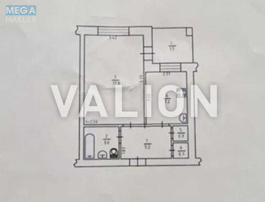 Продаж 1 кімнатної квартири (36,8/17,9/7,2), 5 пов. 14 пов. будинку, <a class="location-link" href="/kiev/" title="Недвижимость Київ">Київ</a>, <a class="location-link" href="/kiev/darnickij/" title="Недвижимость Дарницький район">Дарницький р-н</a>, Бориспільська вул., 28Б (изображение 7)