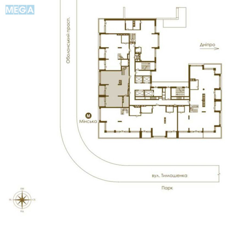Продаж 5 кімнатної квартири (336/220/28), 25 пов. 27 пов. будинку, <a class="location-link" href="/kiev/" title="Недвижимость Київ">Київ</a>, <a class="location-link" href="/kiev/obolonskij/" title="Недвижимость Оболонський район">Оболонський р-н</a>, Оболонский просп., 26 (изображение 13)