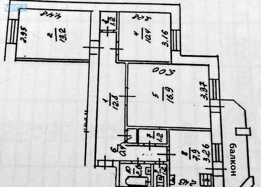 Продаж 3 кімнатної квартири (74/40/7), 4 пов. 10 пов. будинку, <a class="location-link" href="/kiev/" title="Недвижимость Київ">Київ</a>, <a class="location-link" href="/kiev/dneprovskij/" title="Недвижимость Дніпровський район">Дніпровський р-н</a>, Калачівська вул., 9 (изображение 10)