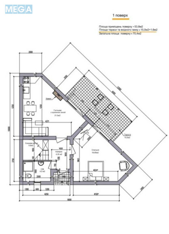 Новобудова, 3 поверхів, <a class="location-link" href="/kiev/" title="Недвижимость Київ">Київ</a>, <a class="location-link" href="/kiev/darnickij/" title="Недвижимость Дарницький район">Дарницький р-н</a>, 1-й Бортницький пров. (изображение 5)