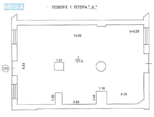 Продаж комерційної нерухомості, 277&nbsp;кв.м, <a class="location-link" href="/kiev/" title="Недвижимость Київ">Київ</a>, <a class="location-link" href="/kiev/shevchenkovskij/" title="Недвижимость Шевченківський район">Шевченківський р-н</a>, Берестейський просп., 45 (изображение 6)